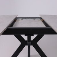 Lepremo AV 1106 МДФ раздвижной D1000-1350x750 (Ароза светлая/черный) Image #11