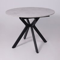 Lepremo AV 1106 МДФ раздвижной D1000-1350x750 (Ароза светлая/черный) Image #6