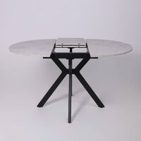 Lepremo AV 1106 МДФ раздвижной D1000-1350x750 (Ароза светлая/черный) Image #16