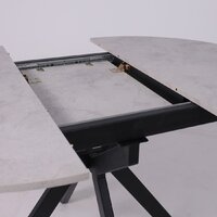 Lepremo AV 1106 МДФ раздвижной D1000-1350x750 (Ароза светлая/черный) Image #10