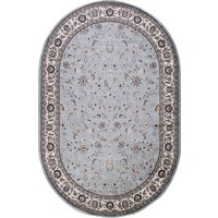 Merinos Valencia Deluxe d251-OVAL-L.BLUE-BROWN (1.5х3) Image #1