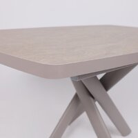 Мамадома Leonel-130 раздвижной 130-165х85 (бежевый камень-hpl/капучино) Image #10