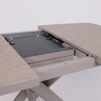 Мамадома Leonel-130 раздвижной 130-165х85 (бежевый камень-hpl/капучино) Image #14