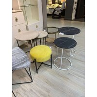 Sheffilton SHT-CT7 (камень пьетра черный/белый муар) Image #6