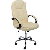 AksHome Bill Eco (кожзам, кремовый)