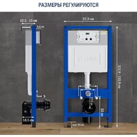 Lauter Magdeburg 21103EC + 21901002 (кнопка узкая, черный) Image #17