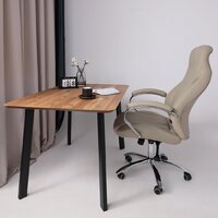 AksHome Mastif (натуральная кожа, бежевый) Image #12