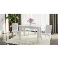 Трия Норман тип 1 (белый/стекло белый глянец) Image #4