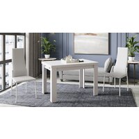 Трия Норман тип 1 (белый/стекло белый глянец) Image #3