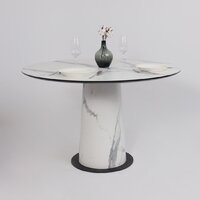 Lepremo AV 1317 HPL+МДФ 1200 (мрамор белый/черный) Image #7