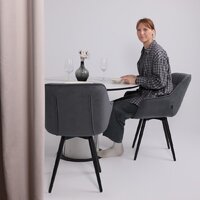 Lepremo AV 1317 HPL+МДФ 1200 (мрамор белый/черный) Image #11