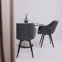 Lepremo AV 1317 HPL+МДФ 1200 (мрамор белый/черный) Image #10