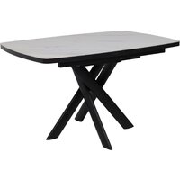 Мамадома Leonel-130 раздвижной 130-165х85 (calakatta st cer/черный)