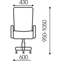 Brabix Wings MG-306 (серый/черный) Image #6