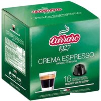 Carraro Crema Espresso в капсулах Dolce Gusto 16 шт