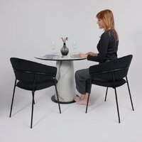 Lepremo AV 1317 HPL+МДФ 1000 (мрамор белый/черный) Image #3