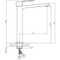 Lauter 21493A + Cascade 21СК0655C с сифоном 21635CH (хром) Image #4