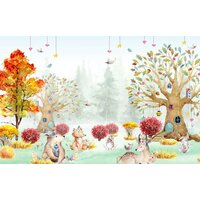 ФабрикаФресок Детские Сказочный лес 754270 (400x270)