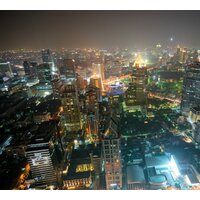 ФабрикаФресок Ночной Город. Ночной Бангкок. Азия 1103270 (300x270)