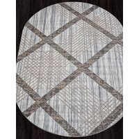 Merinos Sierra F351-OVAL-CREAM-BLUE (1.8х2.5) Image #4