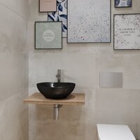 Lauter 21652-A + клапан 21190W + сифон 21635W (белый матовый) Image #6