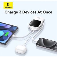 Baseus Qpow Pro+ Digital Display Fast Charge 22.5W 10000mAh (белый) Image #6