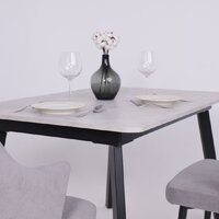 Lepremo AV 1209/1 МДФ раздвижной 1200-1600x800 (Ароза светлая/черный) Image #5