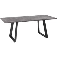 Мамадома Loft lux-160 раздвижной 160-205х90 (дымчатая керамика/черный) Image #2