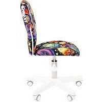 CHAIRMAN Kids 105 (ткань, белый пластик/нло) Image #3