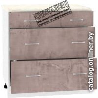 Кортекс-мебель Корнелия Лира НШ80р3ш (венге/марсель) Image #4