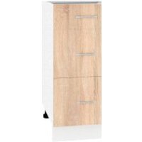 Кортекс-мебель Корнелия Лира НШ40р3ш без столешницы (дуб сонома)