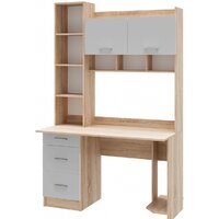 Памир ПКС-5 (дуб сонома/белый глянец)