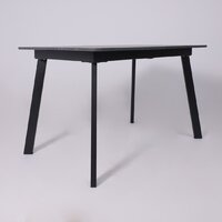 Lepremo AV 1209/1 МДФ раздвижной 1200-1600x800 (мрамор Пьетра графитовый/черный) Image #8