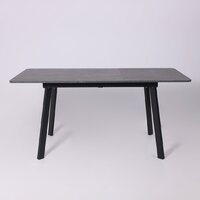 Lepremo AV 1209/1 МДФ раздвижной 1200-1600x800 (мрамор Пьетра графитовый/черный) Image #20