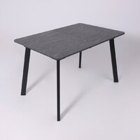 Lepremo AV 1209/1 МДФ раздвижной 1200-1600x800 (мрамор Пьетра графитовый/черный) Image #7