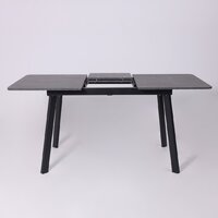 Lepremo AV 1209/1 МДФ раздвижной 1200-1600x800 (мрамор Пьетра графитовый/черный) Image #18