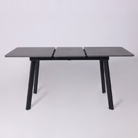 Lepremo AV 1209/1 МДФ раздвижной 1200-1600x800 (мрамор Пьетра графитовый/черный) Image #19