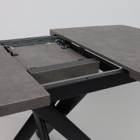 Мамадома Leonel-130 раздвижной 130-165х85 (дымчатая керамика/черный) Image #14