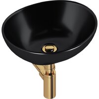 Lauter 21652-A + клапан 21190G + сифон 21635G (золото) Image #14