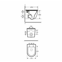 White Wave Meridian Tornado Flush (белый глянец) Image #8
