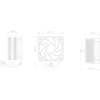 DeepCool AK400 ZERO DARK R-AK400-BKNNMN-G-2 Image #2