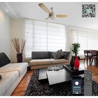 Estares Fan Wood 48W+18W R-APP-1060x390-WHITE/WOOD/WHITE-220-IP20 Image #2