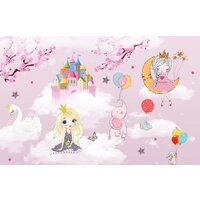 ФабрикаФресок Детские Принцессы на облаках 624270 (400x270) Image #1