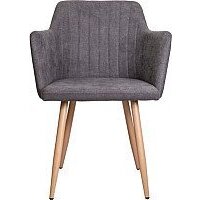 AksHome Brit (темно-серая ткань 1701-30/дуб) Image #3