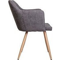 AksHome Brit (темно-серая ткань 1701-30/дуб) Image #2