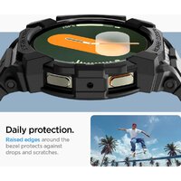 Spigen Rugged Armor Pro для Samsung Galaxy Watch7 44 мм ACS08338 (черный) Image #8
