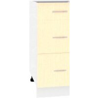 Кортекс-мебель Корнелия Лира НШ40р3ш без столешницы (венге светлый)