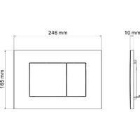 Asten Readle Zentralmodul AR0501-0601B c черной матовой кнопкой Image #12