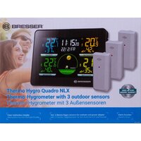 Bresser Thermo Hygro Quadro NLX с тремя датчиками 7000023 Image #12