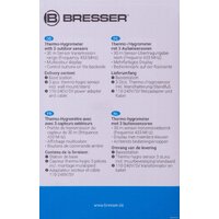 Bresser Thermo Hygro Quadro NLX с тремя датчиками 7000023 Image #16